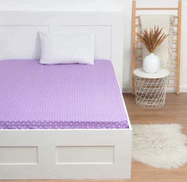 Простыня на резинке Этель 160х200х25 см, Purple style