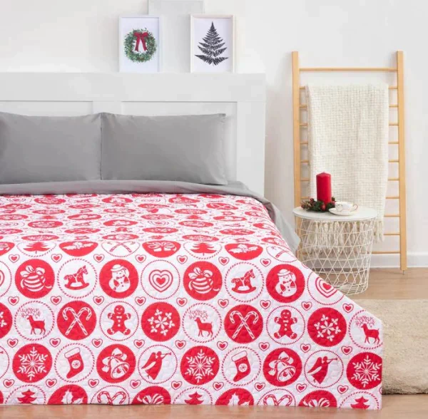 Покрывало LoveLife 2 сп "New Year's gifts" 180*210±5см