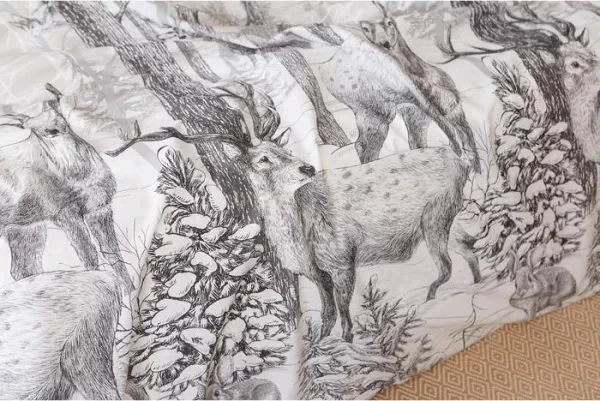 Постельное бельё "Этель" 1.5 сп Лесная сказка 143*215 см, 150*214 см, 70*70 см - 2 шт