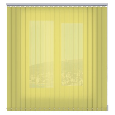 Вертикальные жалюзи Лайн 91 лимонный new