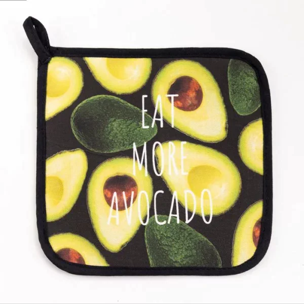 Прихватка "Avocado" 19х19 саржа,100% х/л,ватин 250г/м2