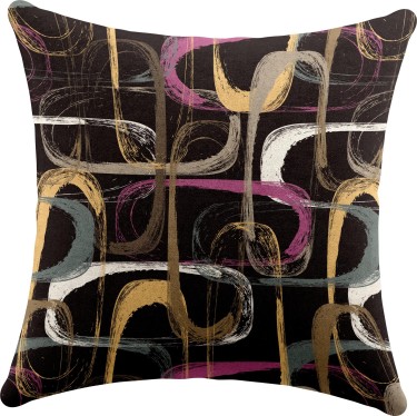Подушка квадратная Cortin «Тёмная палитра»