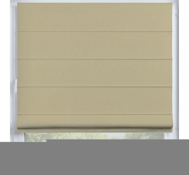 Римская штора «Кортин» на створку, ткань блэкаут однотонный, кофейный