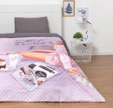 Покрывало Этель 1,5 сп Sweet holidays, 145х210 см, микрофибра