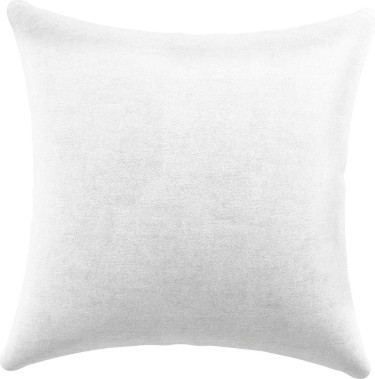 Подушка декоративная Cortin, вельвет дымчато-белый, 40х40 см