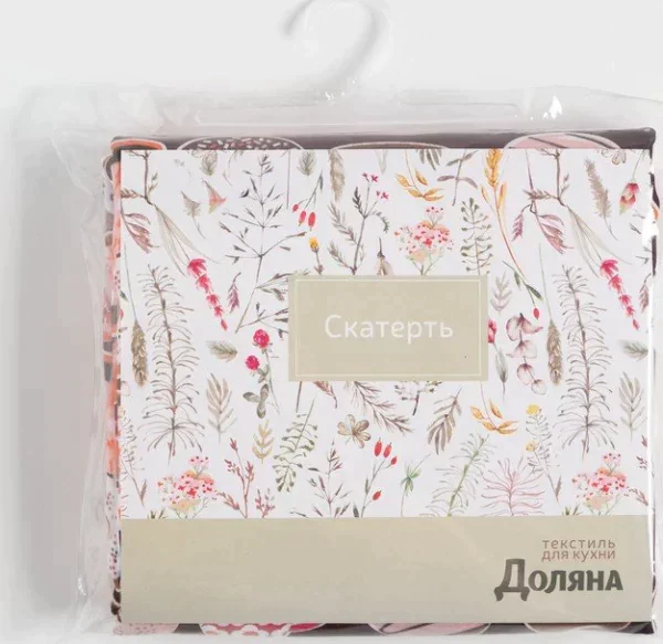 Скатерть «Доляна» Пончики 140×180 см, 100% п/э