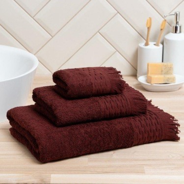 Полотенце махровое Love Life «Аморе» 30х50 см, коричневый, 100% хл, 450 гр/м2