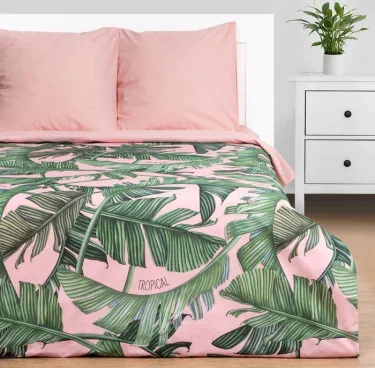 Постельное бельё Этель евро Tropical 200х215 см, 220х240 см, 70х70 см - 2 шт