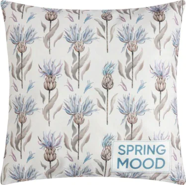 Наволочка Этель "Spring mood" 40х40 см, велюр, 100% п/э