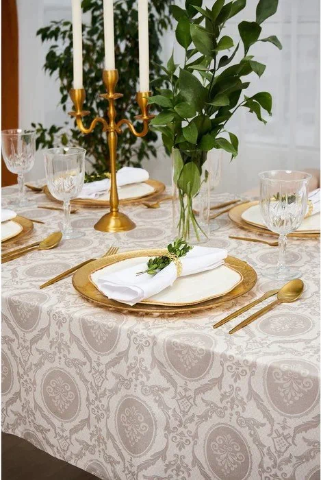 Скатерть "Этель" Classicism  146х220см, 100% хл, саржа 190 г/м2