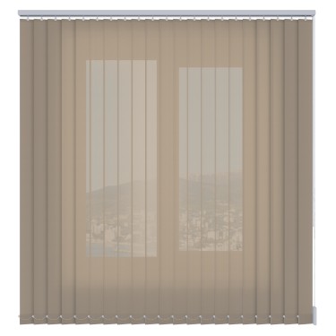 Вертикальные жалюзи Милано 29 бежевый