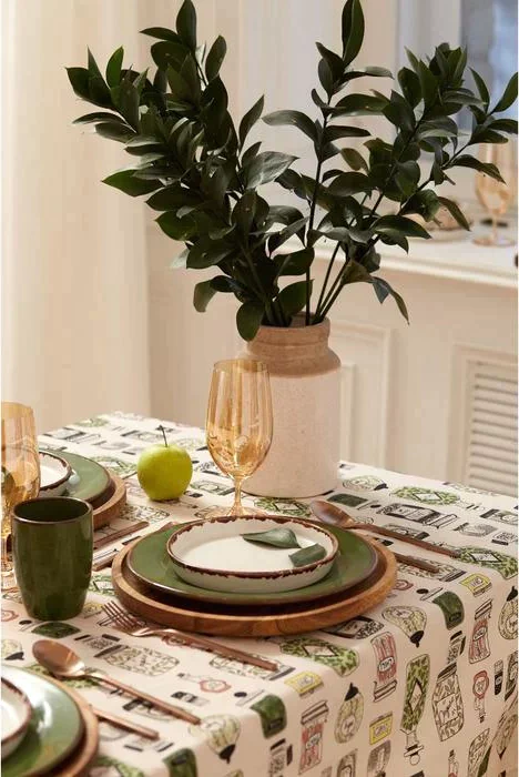Скатерть "Этель" Kitchenware  149х250см, 100% хл, саржа 190 г/м2