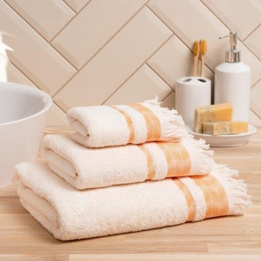 Полотенце махровое Love Life «Муссон» 50х80 см, оранжевый, 100% хл, 500 гр/м2