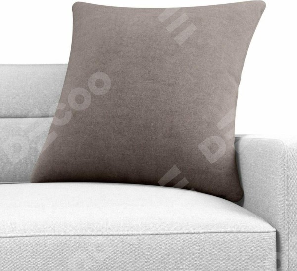 Подушка декоративная Cortin, вельвет тёмно-бежевый, 40х40 см