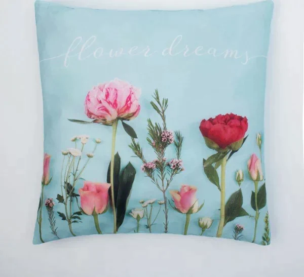 Постельное бельё Этель евро Flowers dream 200х217 см, 240*220 см, 50х70+3 см - 2 шт