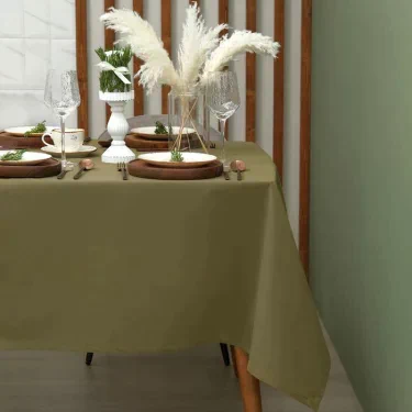 Скатерть Этель Kitchen 150х180 см, цвет зелёный, 100% хл, саржа 220 г/м2