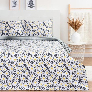 Постельное белье LoveLife евро «Ромашки» 200*217см,225*240см,50*70см-2шт.