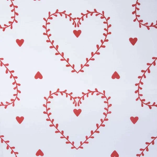 Постельное бельё "Этель" 2 сп Heart 175*215 см, 200*220 см, 70*70 см -2 шт, 100% хл, бязь
