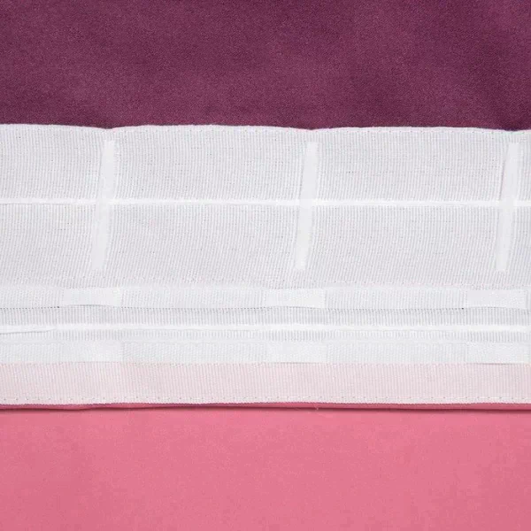 Штора портьерная «Этель» 145×265 см, двусторонний блэкаут, цвет Розовый, пл. 240 г/м², 100% п/э