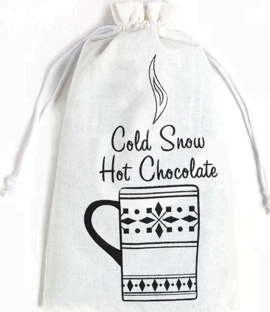 Набор в мешочке "Hot chocolate" полотенце 40х73см, формочки для запекания 3 шт