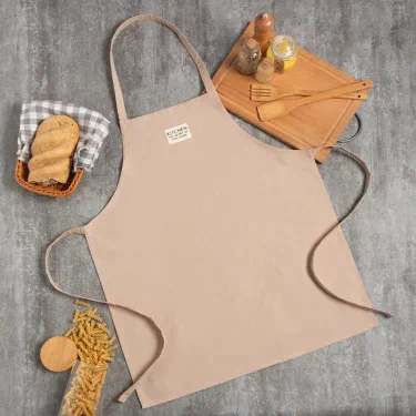 Фартук Этель Kitchen 60х70 см, цв. бежевый, 100% хл, саржа 220 г/м2