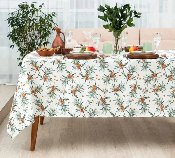 Скатерть "Этель" Berry garden 149х110 см, 100% хл, репс 210 г/м2
