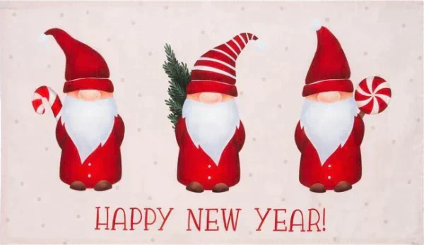 Новогоднее полотенце Этель "Santa Claus" 40x73 см, 100%хл, репс 210 г/м2