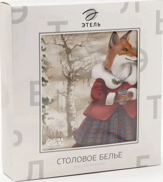 Скатерть Этель "Winter holidays"150х220см +/-3см с ГМВО, хл100%