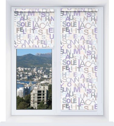 Рулонная штора Мини Лофт 01