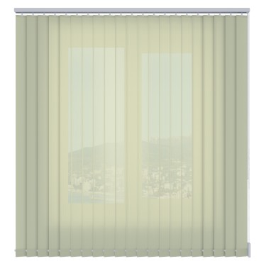 Вертикальные жалюзи Лайн 27 салатовый