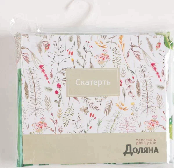 Скатерть «Доляна» Кактусы 150×250 см, 100% п/э