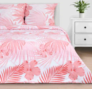 Постельное белье "Этель" 2 сп Tropics 175*215 см, 200*220 см, 70*70 см - 2 шт