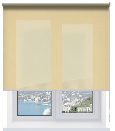 Рулонная штора Эко кремовый 02