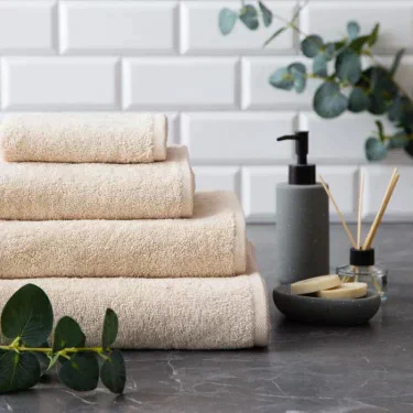 Полотенце махровое Этель Organic Beige 30х50 см, 100% хл, 420гр/м2