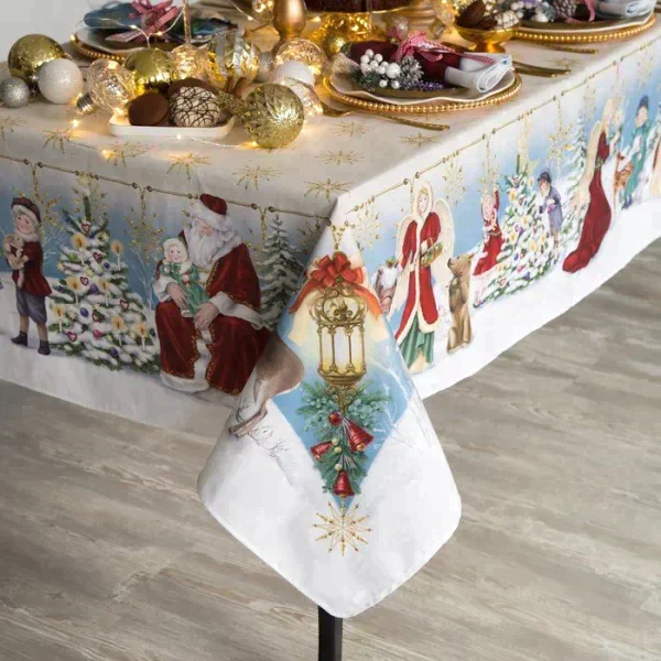 Скатерть Этель "Christmas time" 150х110см +/-3см с ГМВО, хл100%