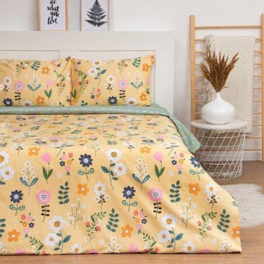 Постельное бельё LoveLife Евро «Полевые цветочки» 200х217см, 225х240см, 50х70см-2шт