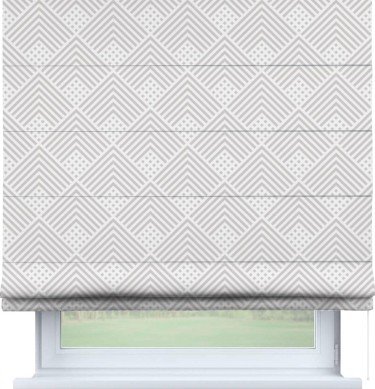 Римская штора «Кортин» для проема «Кристалл»