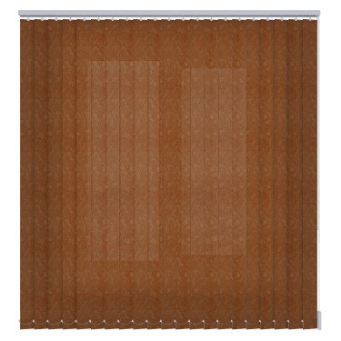 Вертикальные тканевые жалюзи 11 шоколад, 89 мм