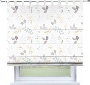 Римская штора на петлях «Весенняя акварель»