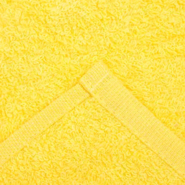 Полотенце махровое Экономь и Я 30*60 см, цв. желтый 100% хлопок, 350 гр/м2