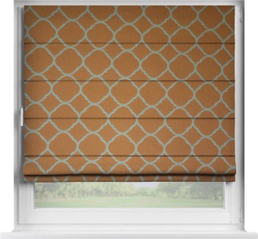 Римская штора «Кортин» на створку, ткань «Новая Франция» back