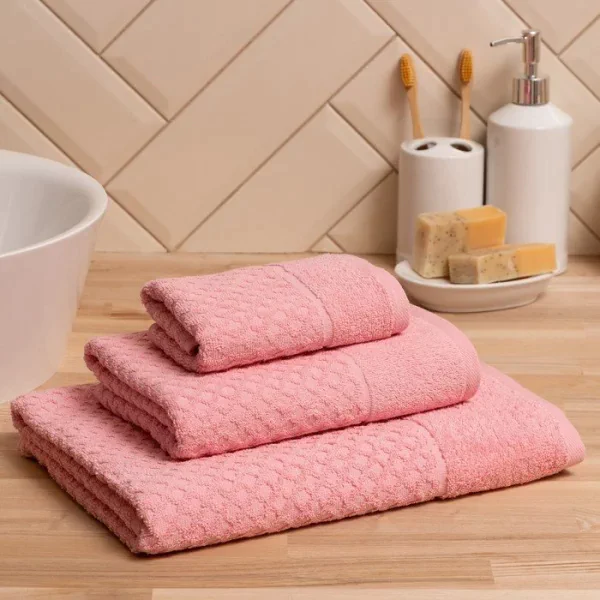 Полотенце махровое Love Life "Silky dream" 50х90 см, розовый, 100% хл, 400 гр/м2