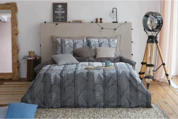 Постельное бельё "Этель" 1.5 сп Лес 143х215 см, 150х214 см, 70х70 см -2 шт, бязь