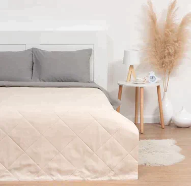 Покрывало LoveLife 2 сп 180х210±5 см, цвет бежевый, микрофайбер, 100% п/э