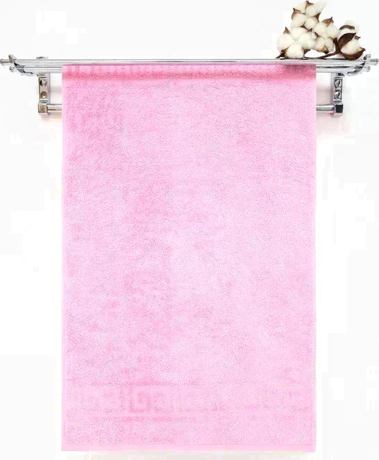 Полотенце махровое с бордюром 40х70 см,CANDY PINK, хлопок 100%, 430г/м2