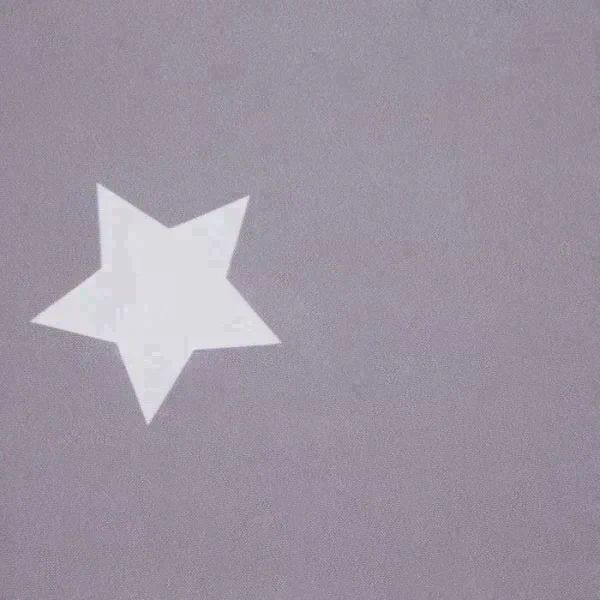 Комплект штор "Этель" Grey stars 145*260 см-2 шт, 100% п/э, 140 г/м2