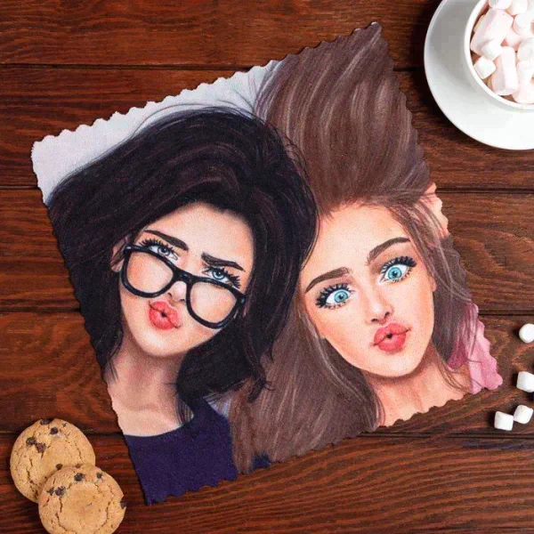 Полотенце Этель Love Life "Селфи" 30*30 см, 100% п/э
