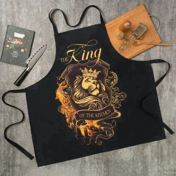 Фартук "Этель" The King of the kitchen  73х71 см, 100% хл, саржа 190 гр/м2