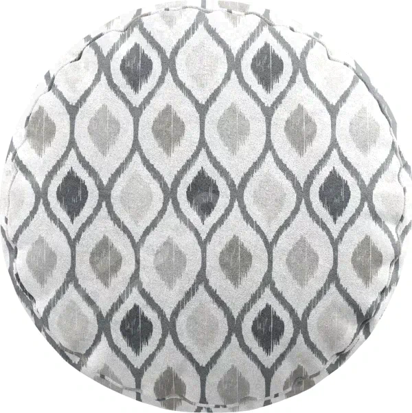Подушка круглая Cortin «Мечта востока серый»