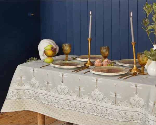 Скатерть "Этель" Vintage collection 149х110см, 100% хл, саржа 190 г/м2